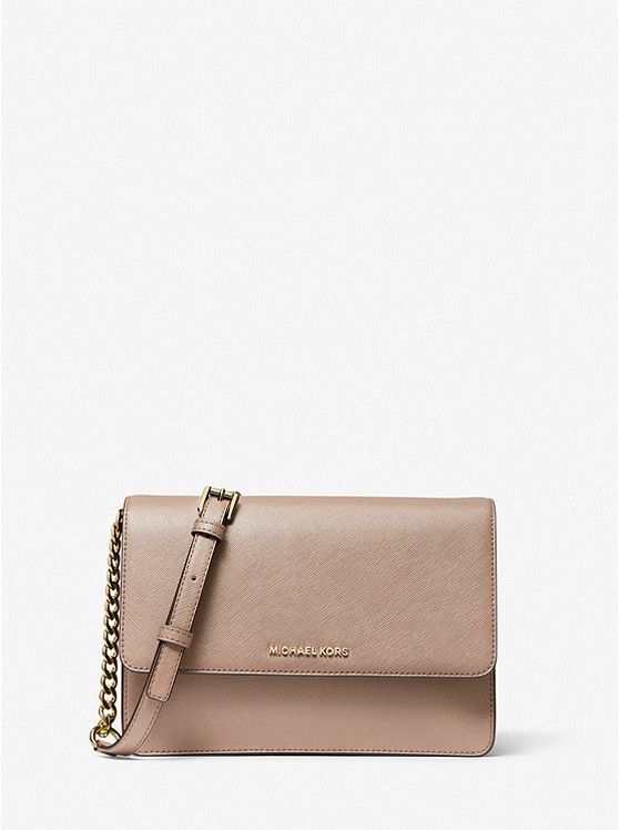 Daniela Large Saffiano Leather Crossbody Bag | Michael Kors US