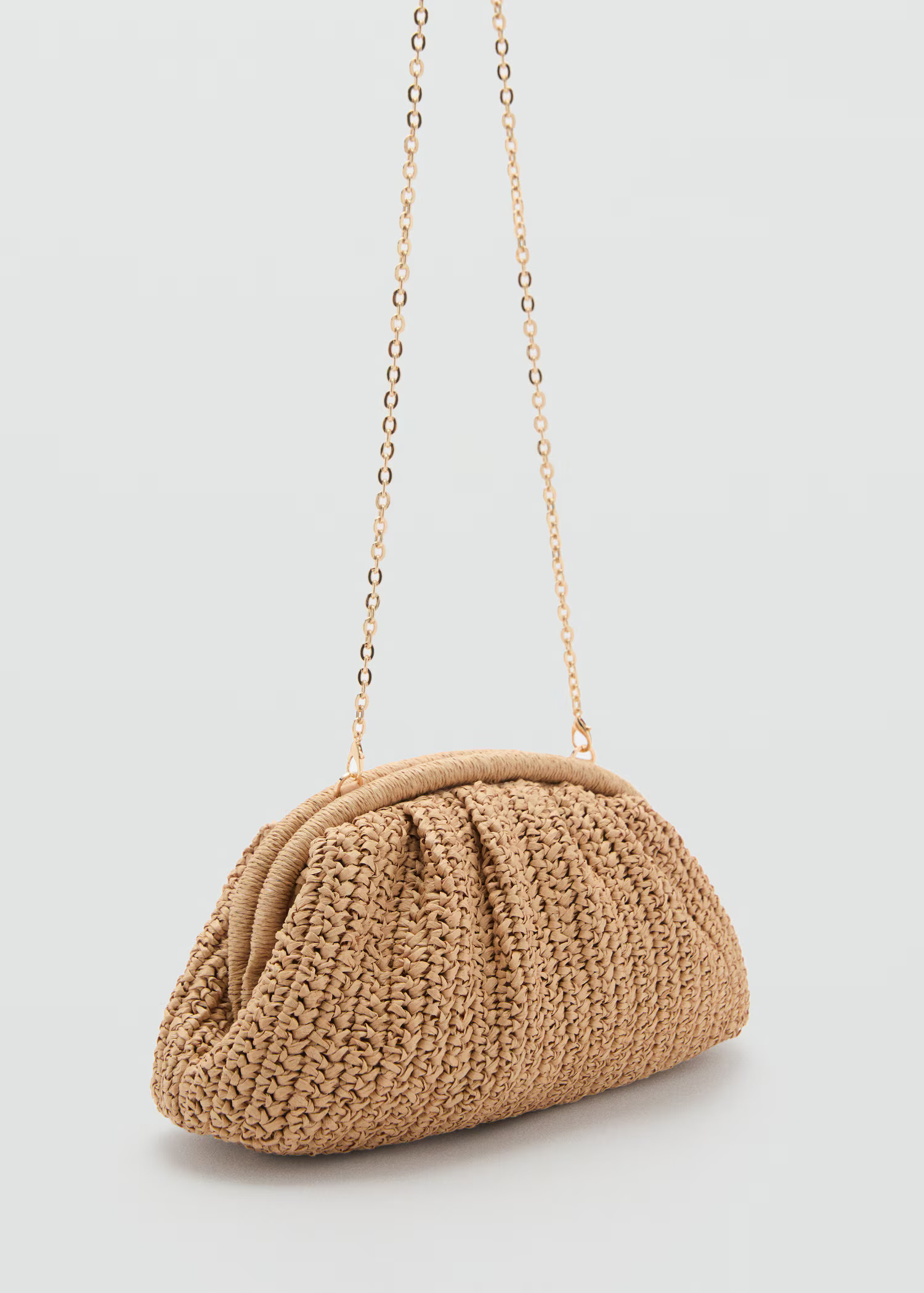 Natural fibre handbag - Women | MANGO USA | Mango (US/MX/AU)
