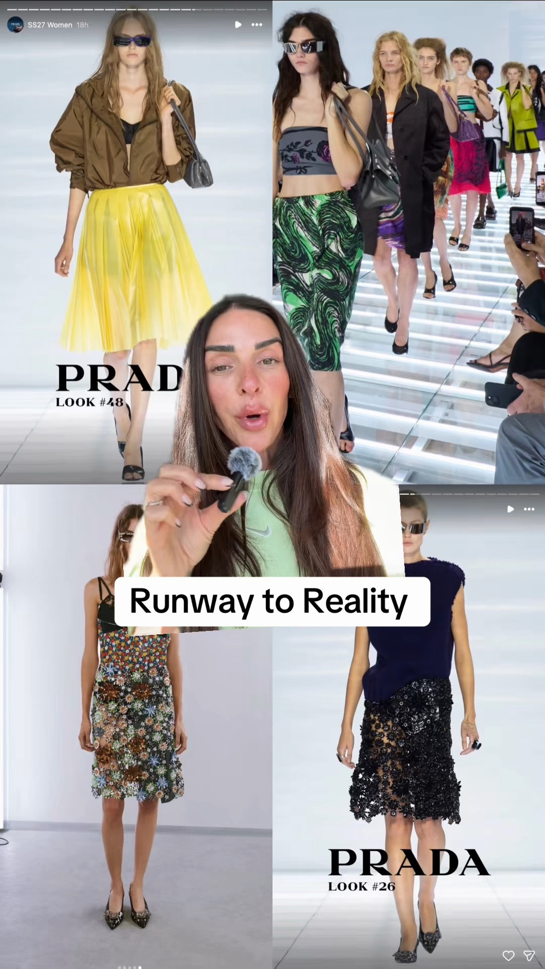 Prada just declared the embellished skirt the item of the season and I'm not waiting until spring to wear it.