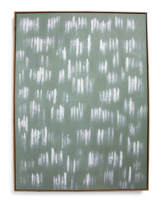 30x40 Serena Scratched Plaster Evergreen Wall Art | Home | Marshalls | Marshalls