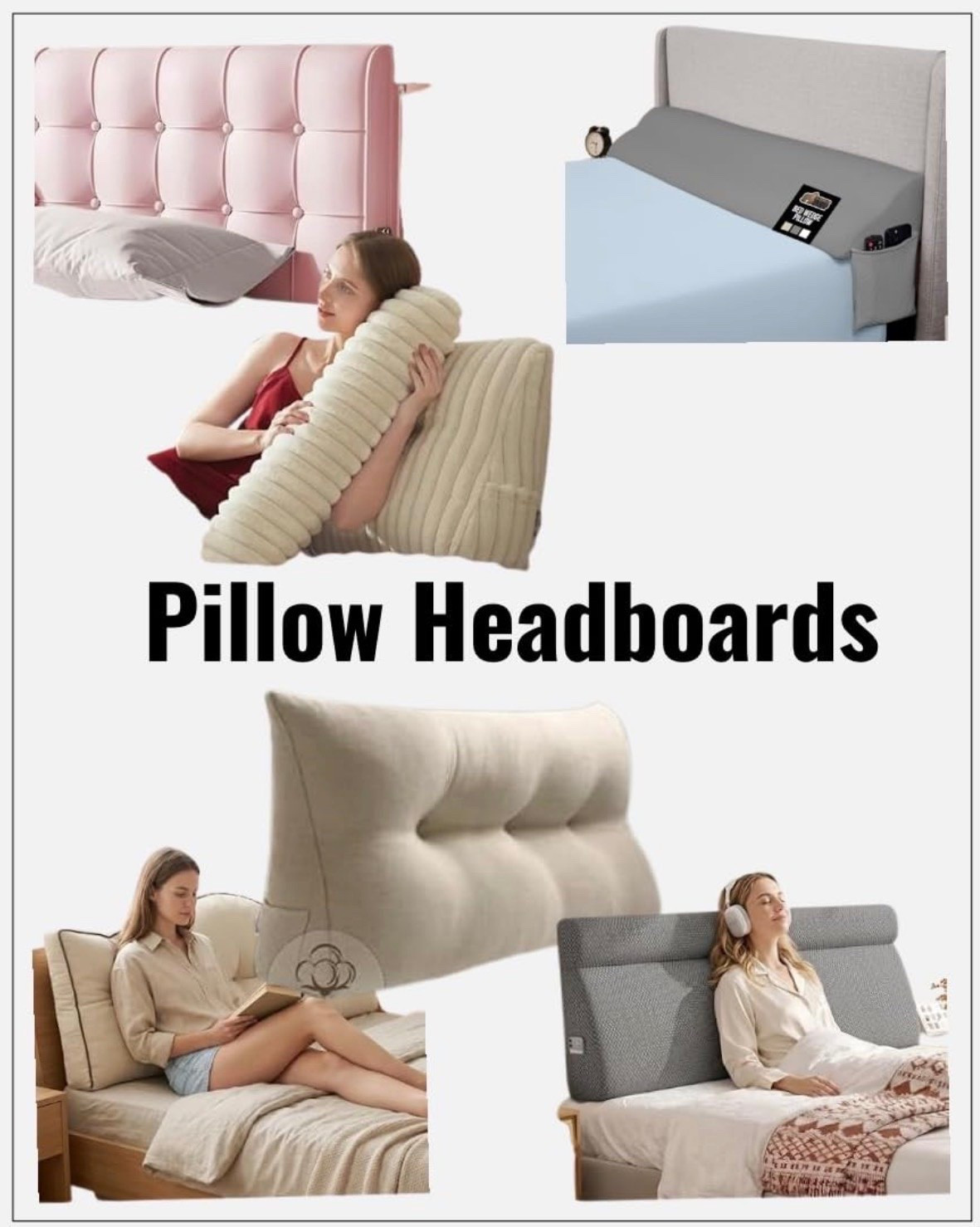 Upgrade any dorm bed with a comfortable headboard. These pillow headboards make it much more comfortable to sit up for studying, reading, or watching TV while adding a finished look to a Twin XL bed. We've rounded up our favorite styles, including options with built-in storage and pockets. Pillow headboard, dorm headboard, Twin XL bedding, dorm room ideas, college dorm essentials, dorm decor.

#LTKU #LTKHome