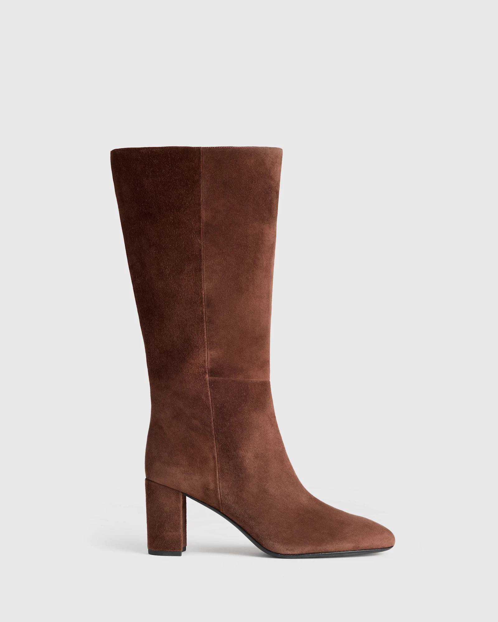 Italian Suede Block Heel Boots | Quince