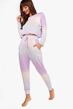 Daisy Mermaid Ombre Lounge Set | Boohoo.com (US & CA)