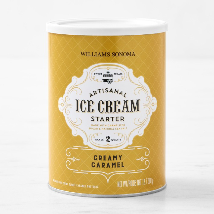 Williams Sonoma Ice Cream Starter, Creamy Caramel | Williams-Sonoma