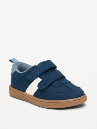 Double Secure-Strap Faux-Suede Sneakers for Toddler Boys | Old Navy (US)