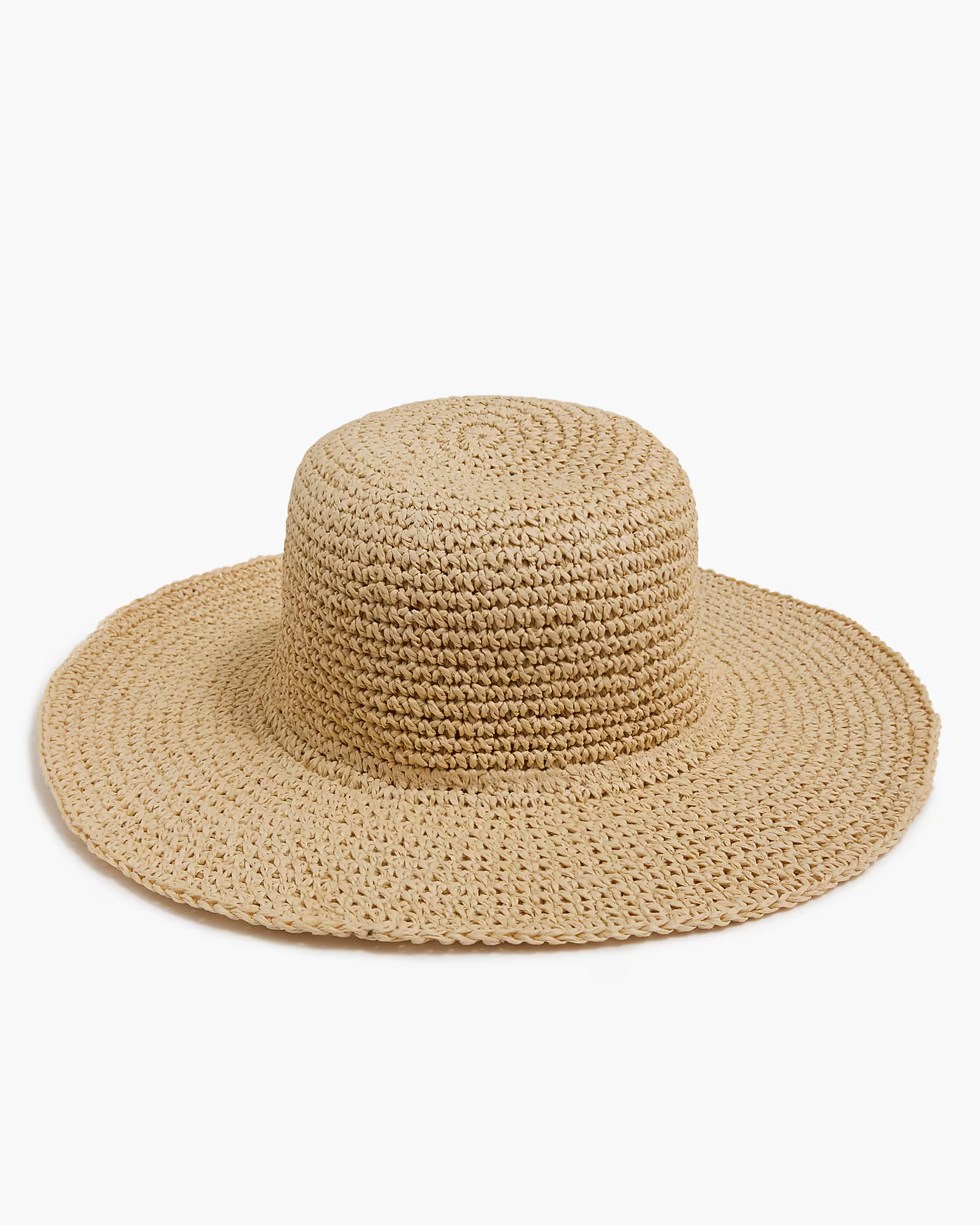 Crochet straw hat | J.Crew Factory
