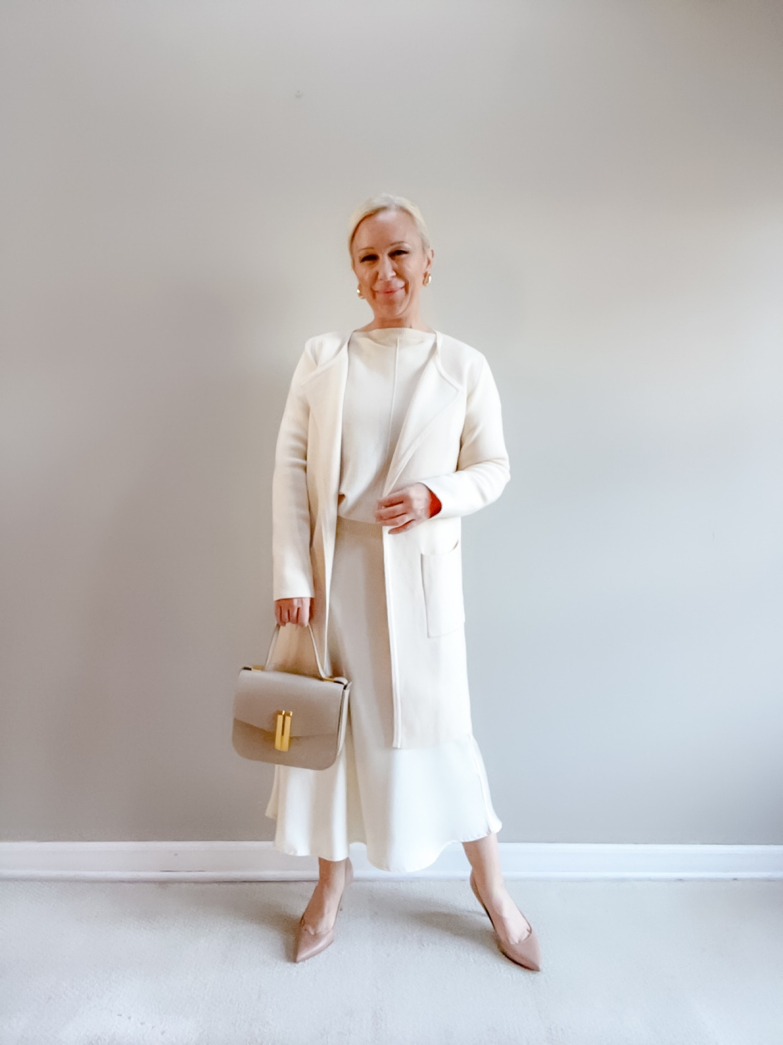 Holiday party outfit / Christmas party outfit / neutral outfit / minimalist / European style

#LTKHoliday #LTKfindsunder50 #LTKover40