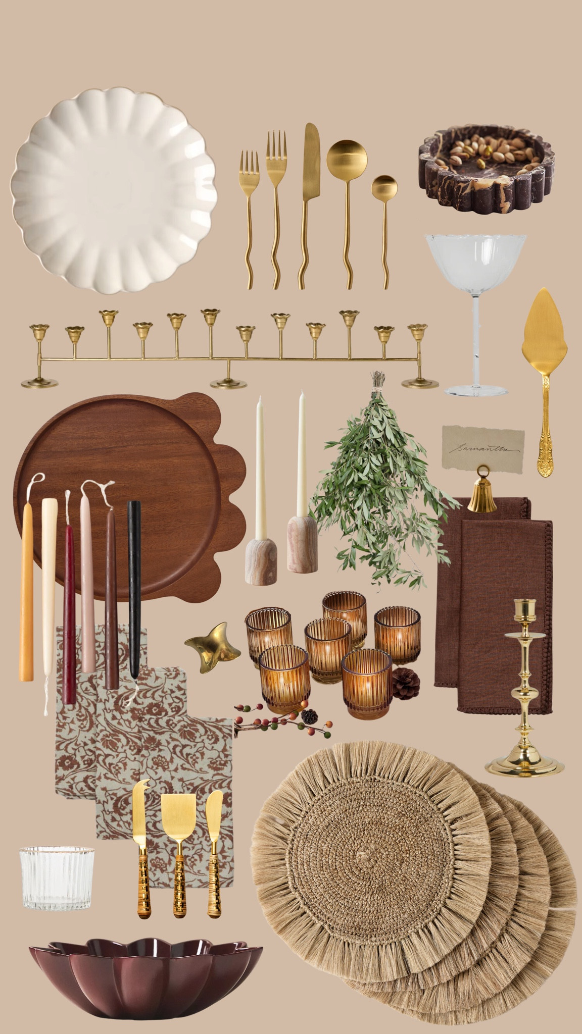 tablescape finds🍄‍🟫

#LTKSeasonal #LTKHoliday #LTKHome