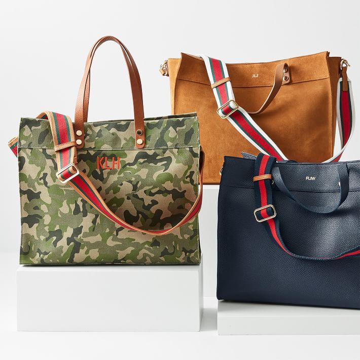 Essential Camo Canvas Tote | Mark and Graham