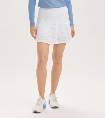 Eyelet Skort | Renwick