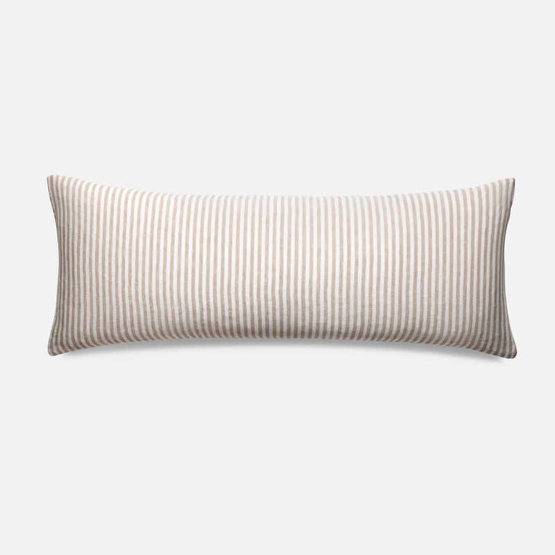 Washed European Linen Lumbar Pillow Cover | Brooklinen
