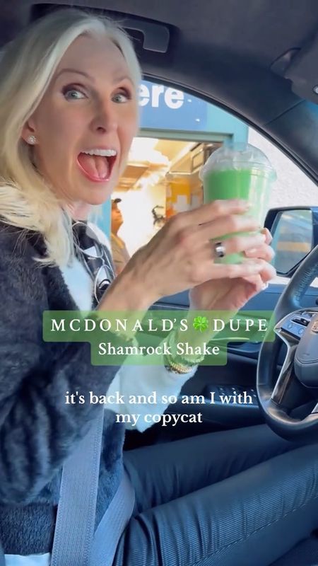 Shop the Reel: Mcdonald’s Shamrock Shake Copycat 
st patty’s day, st patty’s day recipes, restaurant copycats, holiday hacks, amazon kitchen essentials, amazon cookware 

#LTKhome #LTKSeasonal