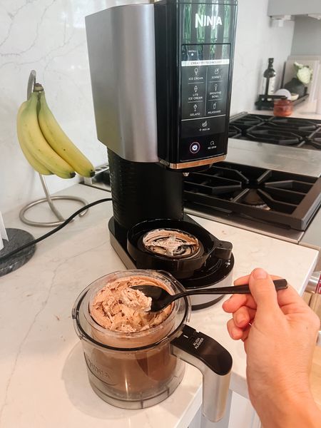 Ninja creamy!! 🍦🍨

Fairlife protein shake
1 tablespoon sugar free vanilla pudding
Espresso powder 
Respin with chocolate chips & splash half & half

😋😋😋😋

#LTKfitness #LTKhome