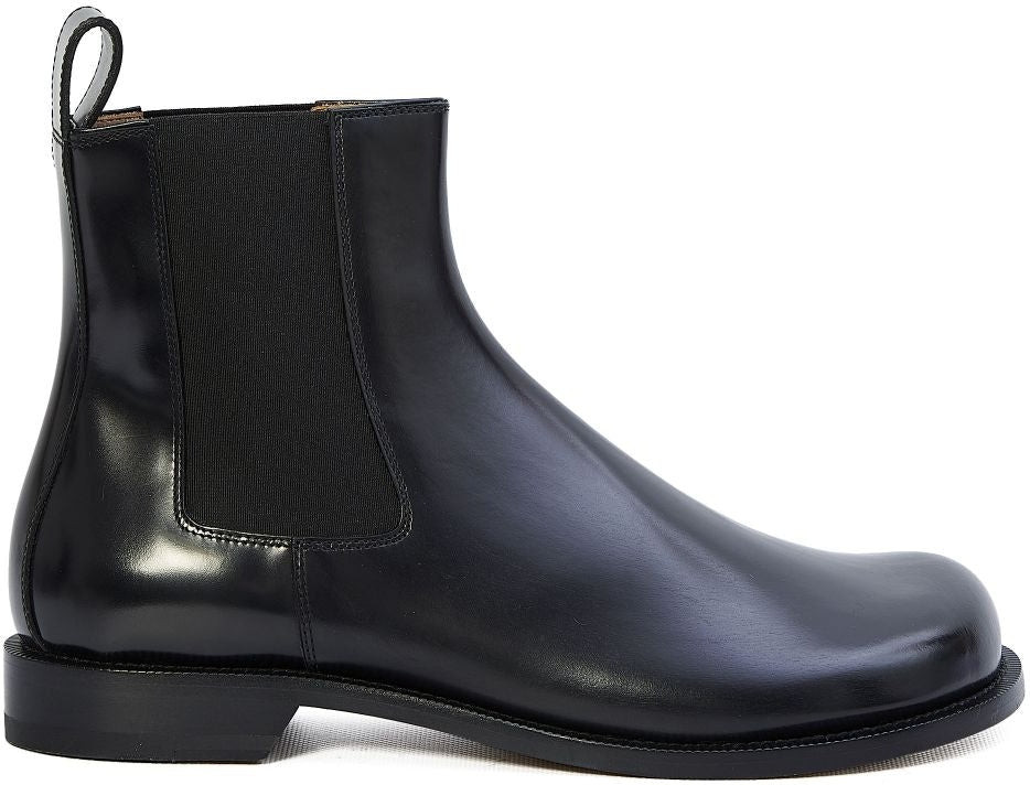 Loewe Men's Campo Chelsea Boots in Black | Size 42 | M816S05X24 | LOZURI