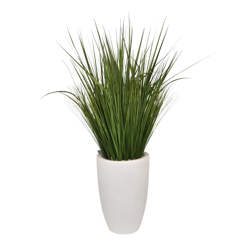 48'' Artificial Foliage Grass in Pot | Wayfair North America