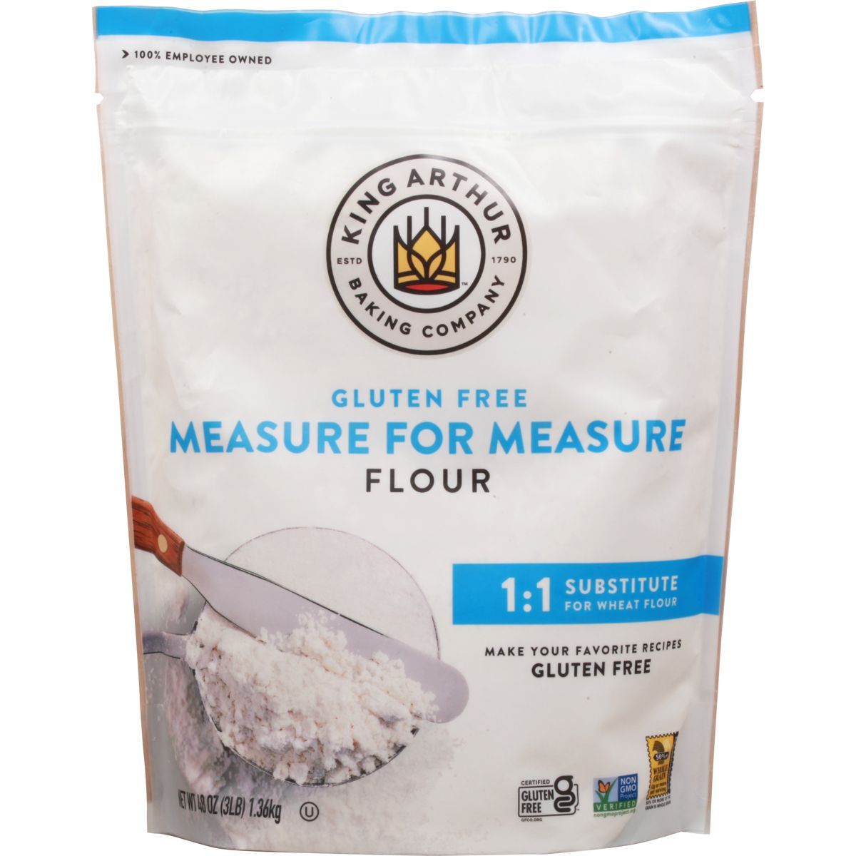 King Arthur Gluten Free Measure for Measure Flour - 48oz | Target