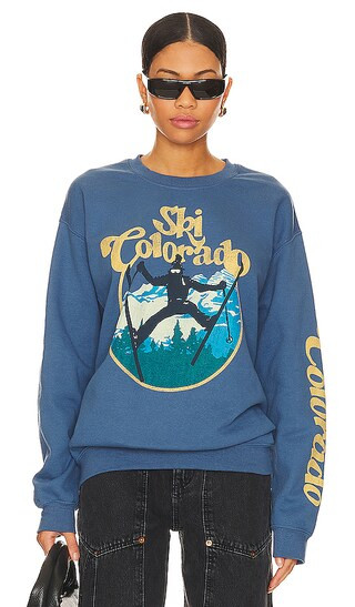 Ski Colorado Crew in Indigo Blue | Revolve Clothing (Global)