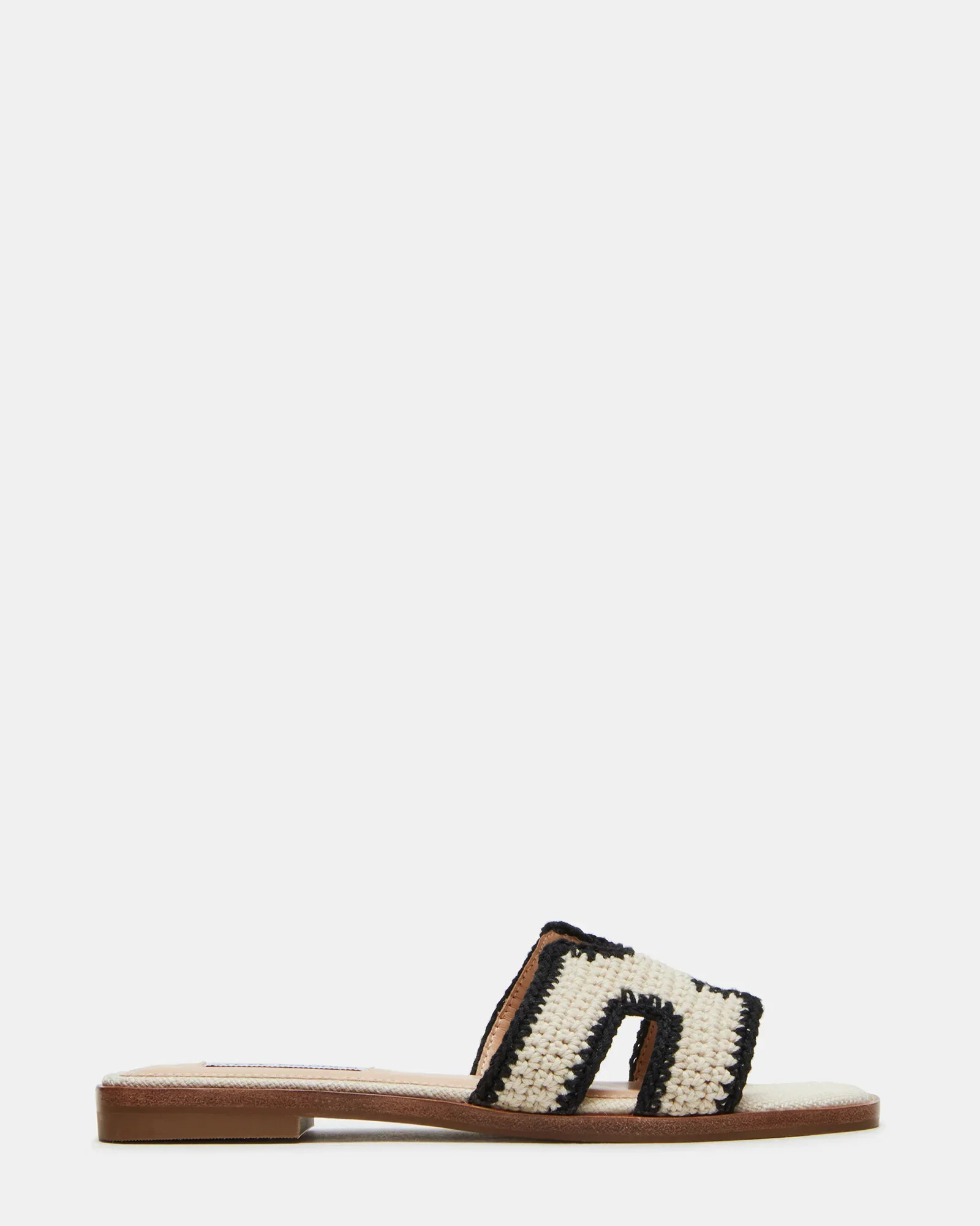 HADYN-M Natural Multi Women's Slide Sandals | Women's Designer Sandals | Steve Madden (Canada)