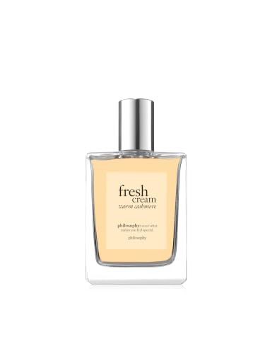 philosophy fresh cream warm cashmere eau de toilette – cozy vanilla woody gourmand women’s fragrance – with vanilla, tangerine & cashmere wood | Amazon (US)