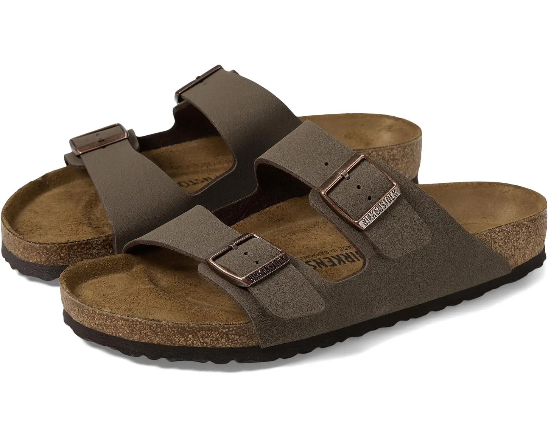 Birkenstock Arizona - Birkibuc™ (Unisex) | Zappos