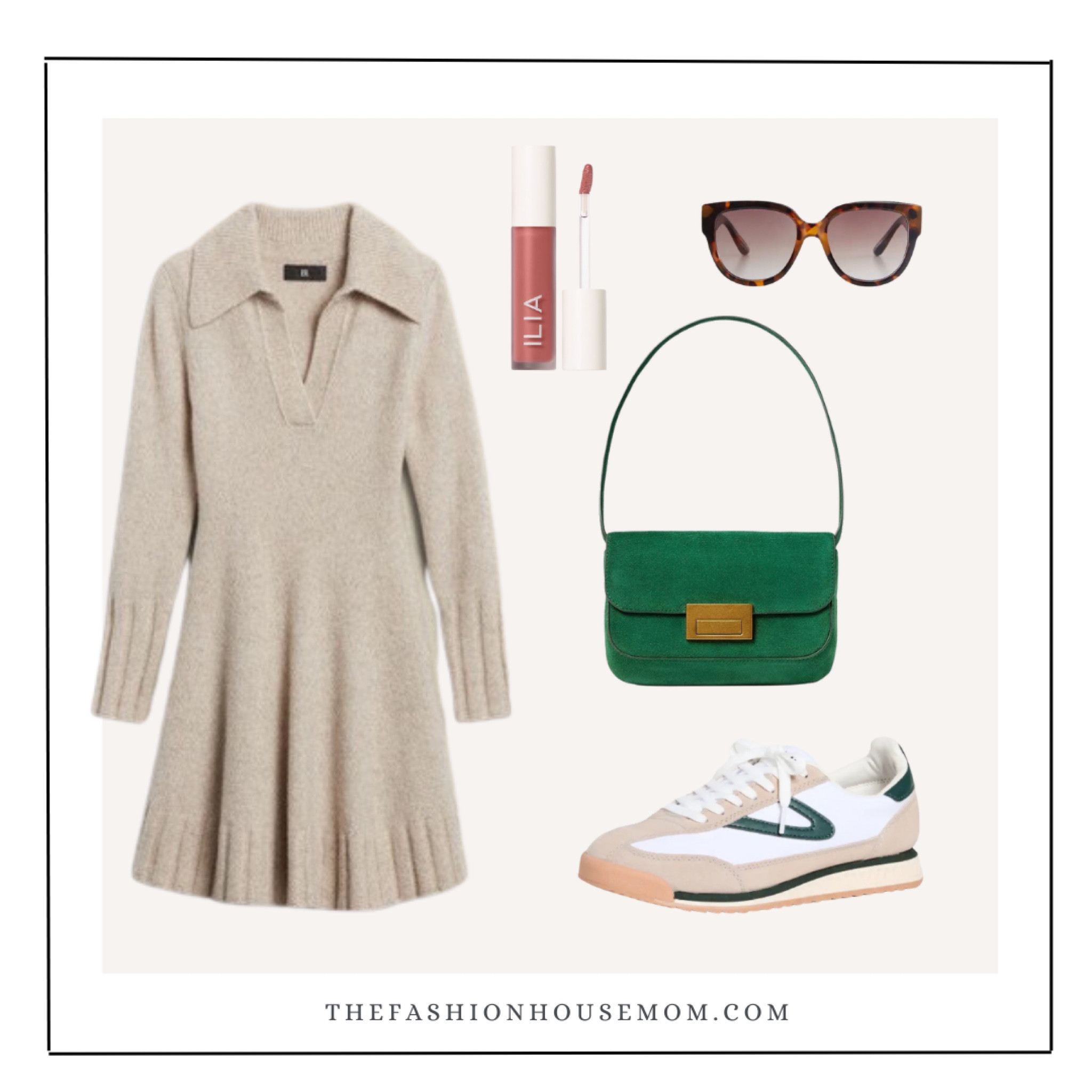 Casual Thanksgiving outfit. I love a cozy sweater dress and sneakers for an effortless casual look. 
Sneakers run true to size. 


#LTKSeasonal #LTKHoliday #LTKstyletip