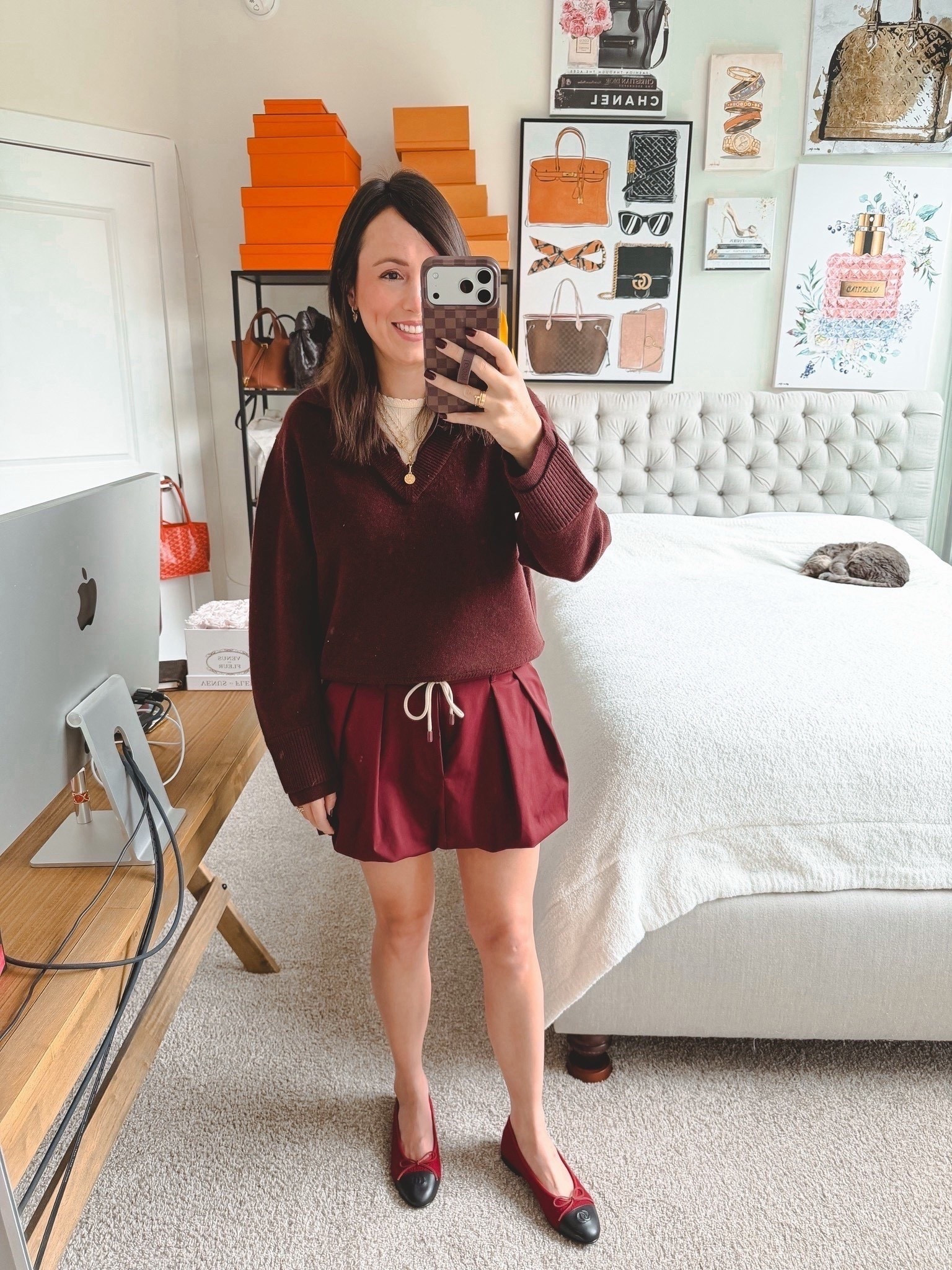 This burgundy sweater is the perfect fall color!!



#LTKSeasonal #LTKFindsUnder100 #LTKootd