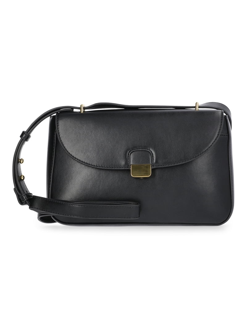 Time and Tru Women's Seraphina Crossbody, Black | Walmart (US)