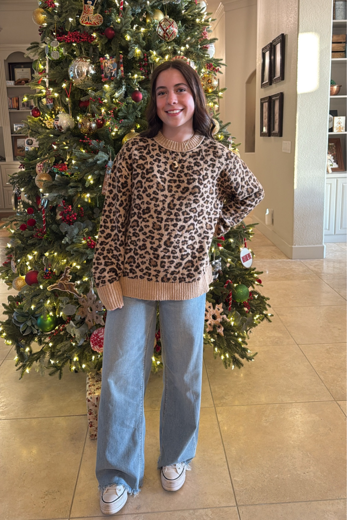 Jolee Kate steals my clothes lately but I kinda love it. These sweater and jeans are on sale! This sweater is a small, she could easily do an XS and her jeans are 00. For sizing reference, she’s typically a 2 in other brands. Also these bubble necklaces are obviously a teen fav! Super cute and cheap!

#LTKSaleAlert #LTKGiftGuide #LTKFindsUnder50