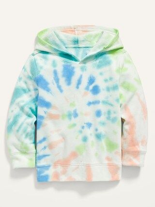 Unisex Tie-Dye Pullover Hoodie for Toddler | Old Navy (US)