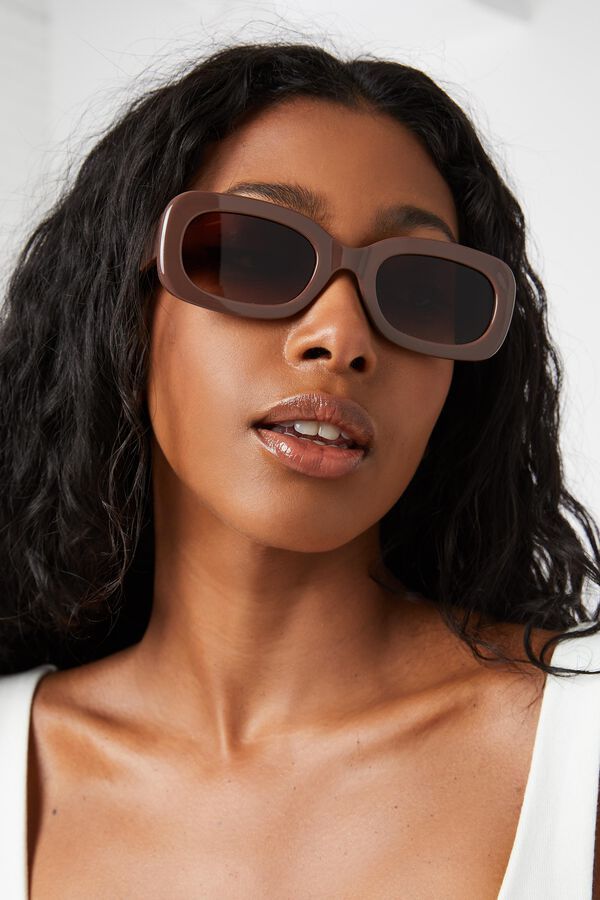 Rounded Rectangle Sunglasses | Ardene