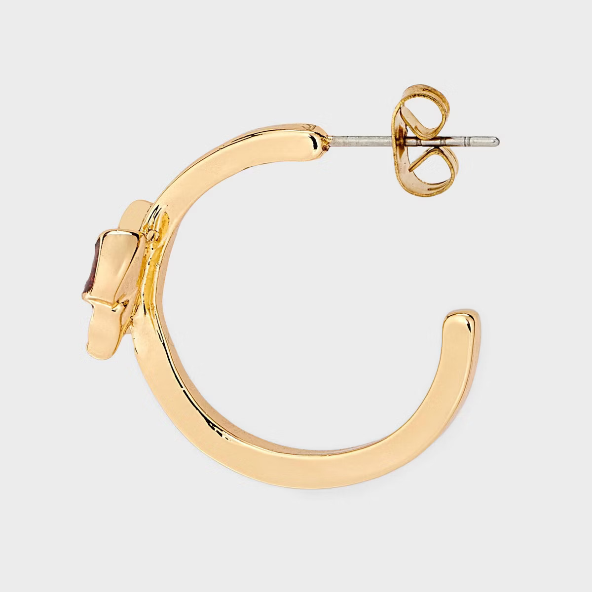 Light Bulb Tree and Bow Earring Set 3pc - Red/Green | Target