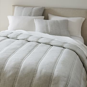 European Flax Linen Comforter & Shams | West Elm (US)