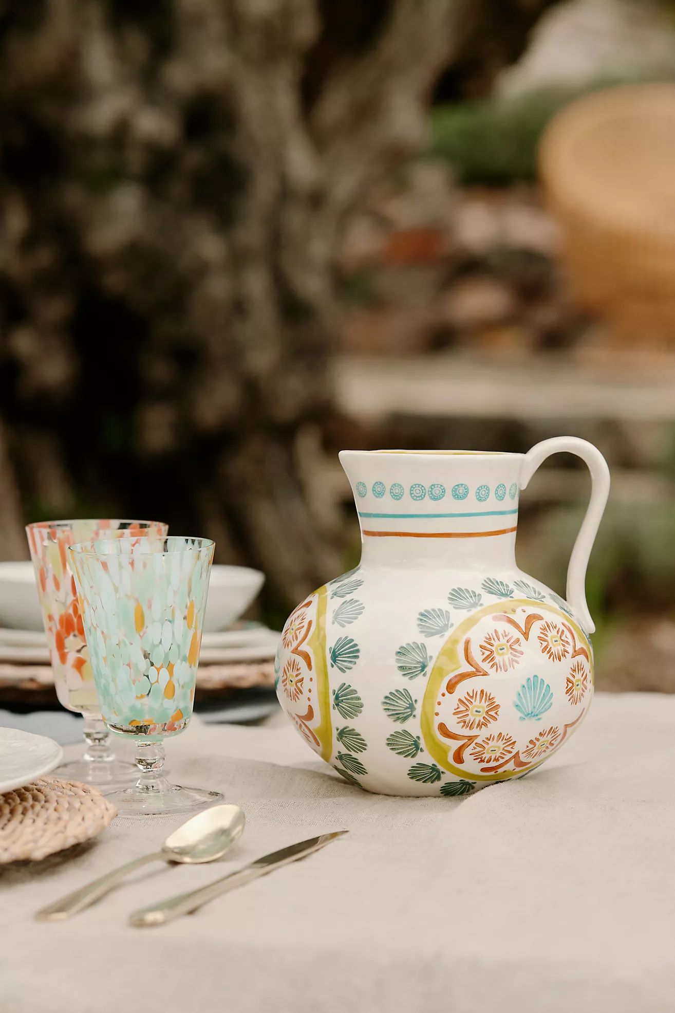 Agata Small Pitcher | Anthropologie (US)