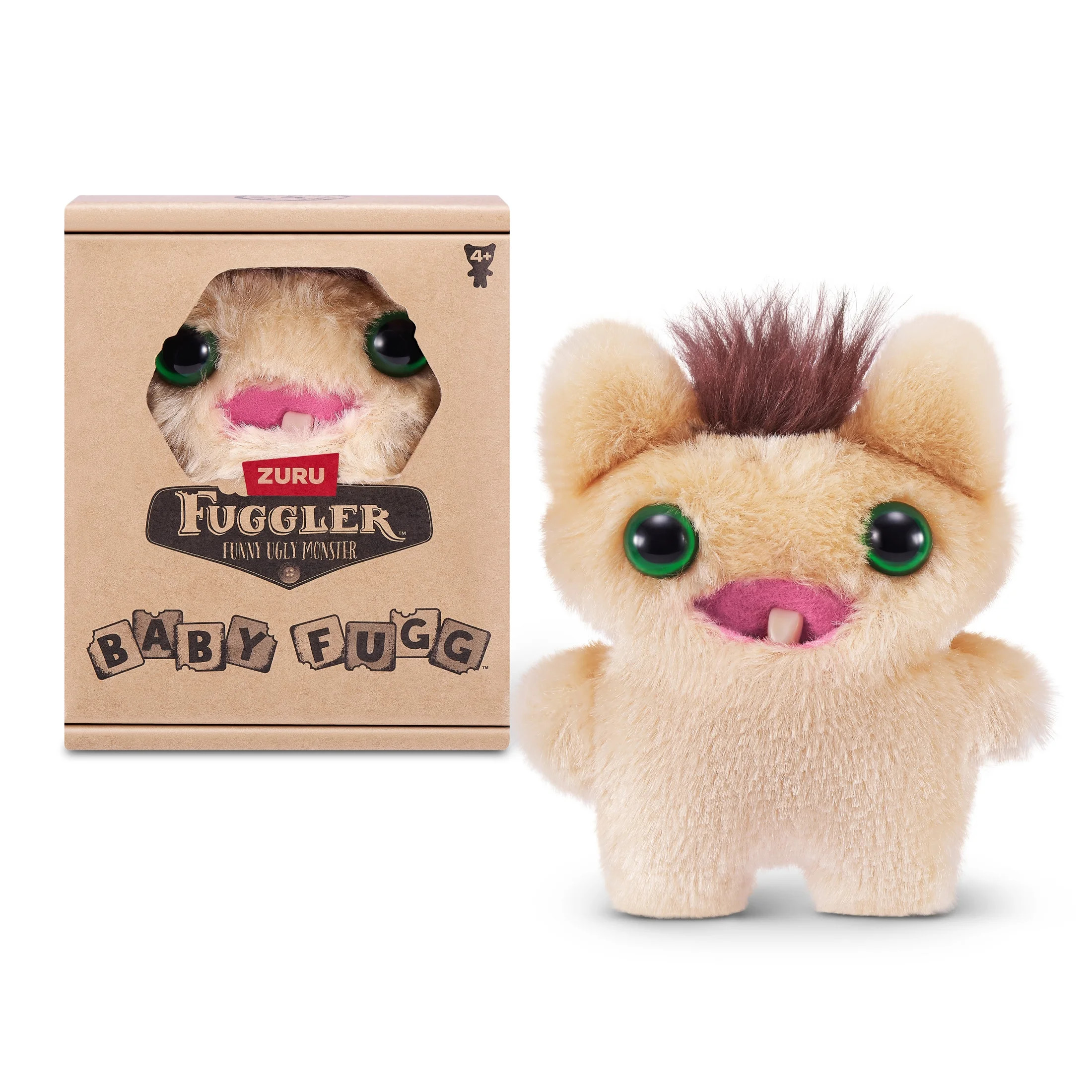 Fuggler Baby Fuggs 3.5 inch (Screech) Soft Plush, Ugly Monster Stuffed Animal Toy by ZURU | Walmart (US)