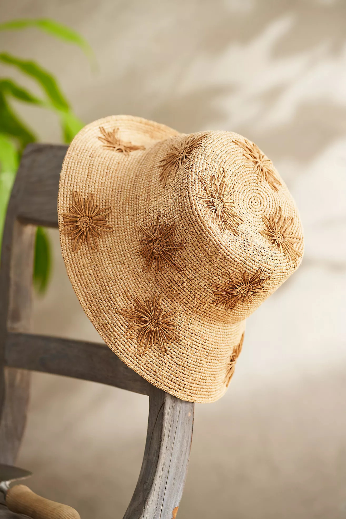 Sol Floral Raffia Hat | Anthropologie (US)