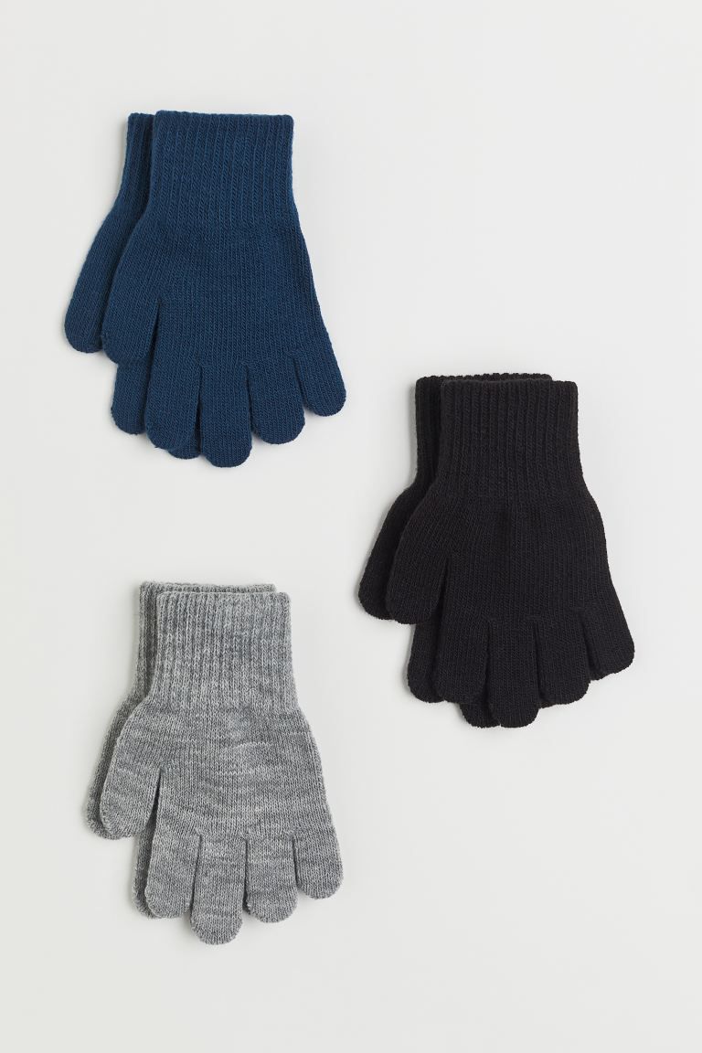 3-pack Gloves | H&M (US + CA)