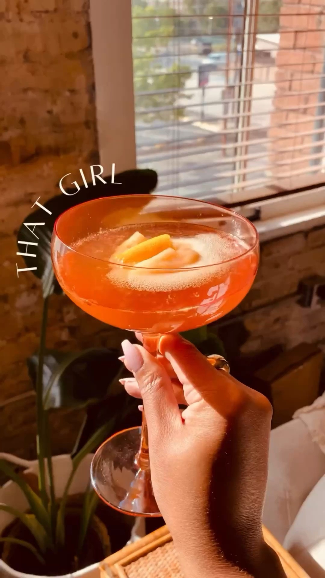 Something about the temps rising that makes me want a frosé reaaaal bad 😍 just two ingredients are all you need to make this drink. I call her That Girl because look at her!

“THAT GIRL” (Blood Orange Sorbetto Spritz)

Ingredients:
•1 scoop blood orange sorbetto
•Sparkling rosé (chilled)

Instructions:
•Add one scoop of blood orange sorbetto to a wine glass or coupe.
•Slowly pour sparkling rosé over the sorbetto until the glass is filled.
•Let it fizz and melt slightly, then gently stir if desired.
•Serve immediately and enjoy.


#LTKfoodie #LTKMothersDay #LTKHome