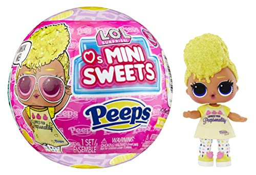 L.O.L. Surprise! LOL Surprise Loves Mini Sweets Peeps - Tough Chick with Collectible Doll, 7 Surprises, Spring Theme, Peeps Limited Edition Doll- Great Gift for Girls Age 4+ | Amazon (US)