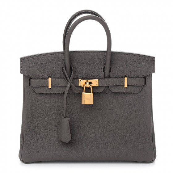 HERMES

Togo Birkin 25 Etain | Fashionphile