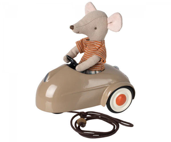 Mouse Car - Light Brown | MailegUSA