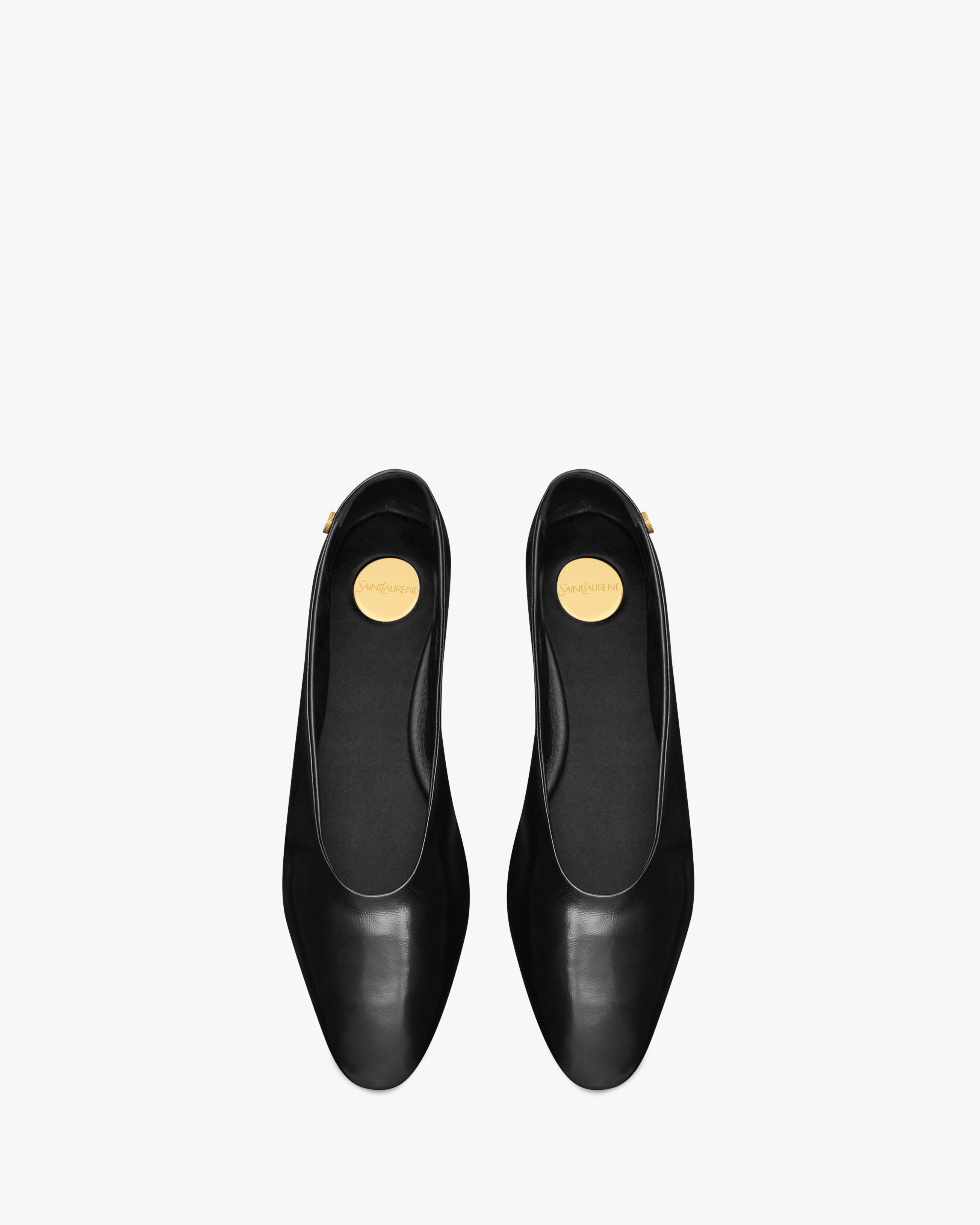 SAO ballerinas in smooth leather in Black | Saint Laurent | YSL US | Saint Laurent Inc. (Global)