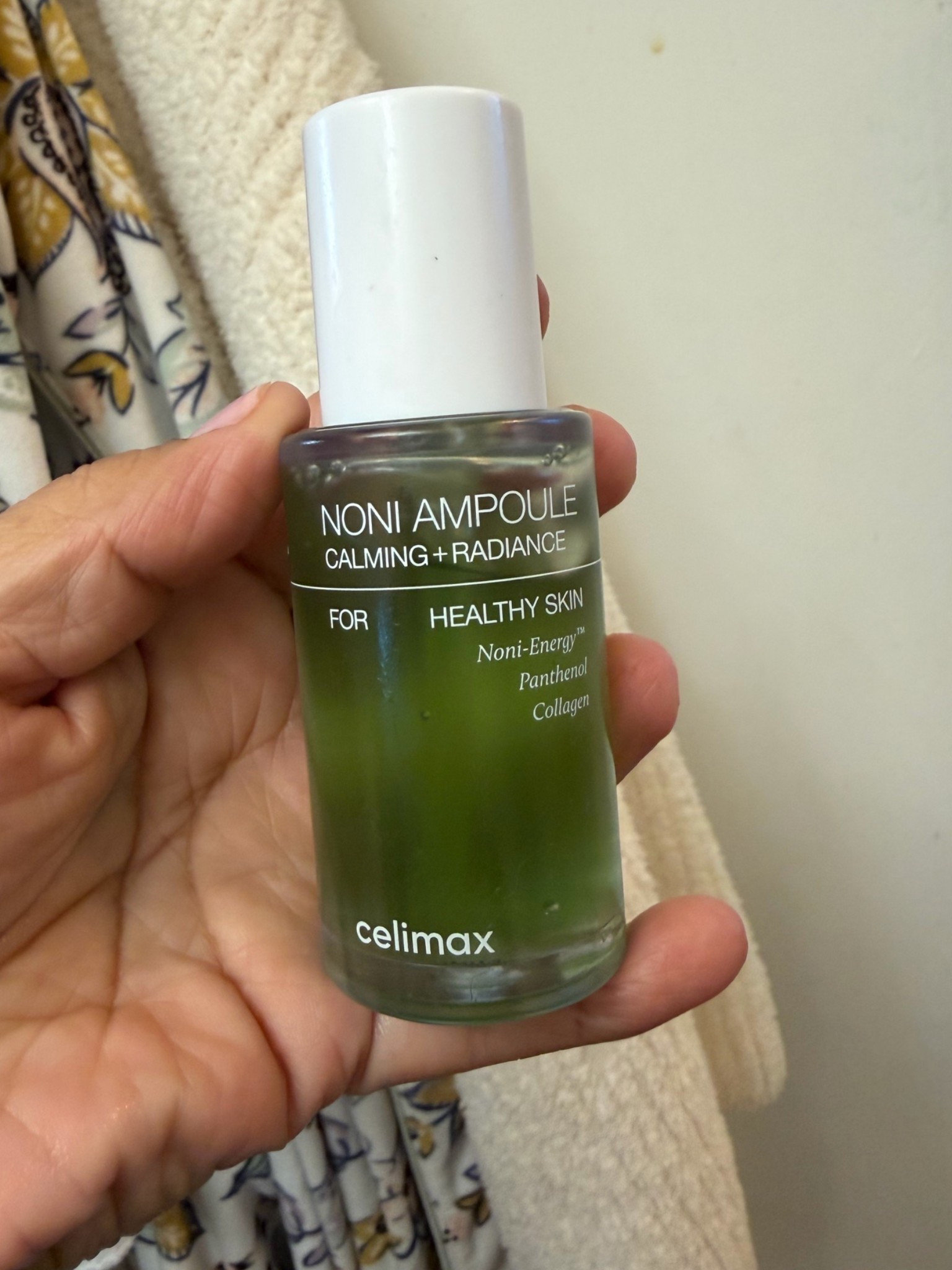 Noni is a tropical fruit extract loaded with 150+ antioxidants. I use it when my routine includes tretinoin or hydroquinone, helps calm redness, reinforces barrier health, it’s good for soothing irritation and protecting skin from oxidative stress while you’re running strong actives. The serum itself is 71.77% noni extract paired with hyaluronic acid and squalane—lightweight, fast absorb, zero pilling under vitamin C.

#LTKSaleAlert #LTKBeauty #LTKOver40