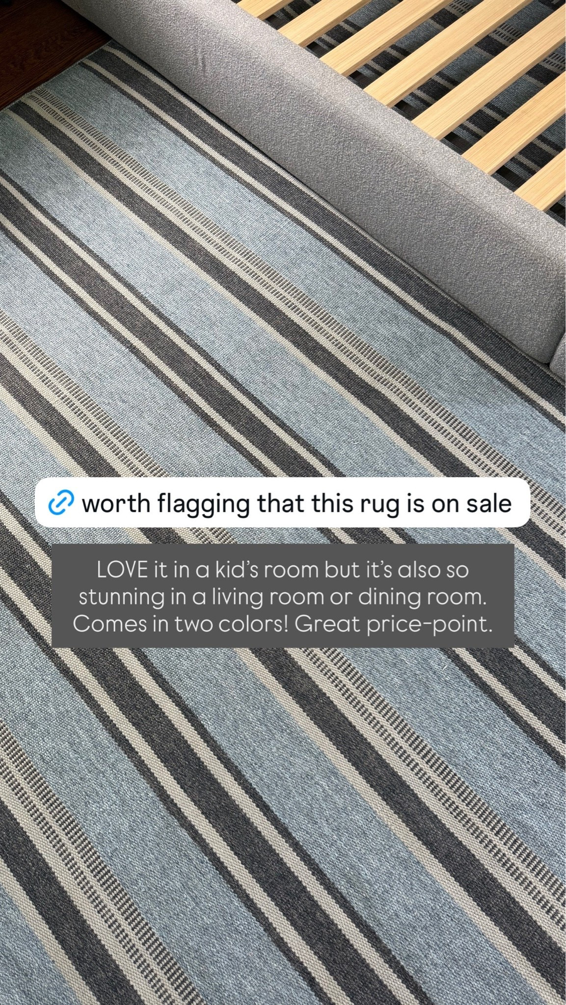 Absolutely obsessed with this Serena & Lily rug and it’s on major sale right now! Installing it I. The cutest shared boys’ bedroom that I can’t wait to show you but wanted to flag this sale in the meantime!!

#LTKSaleAlert #LTKHome #LTKKids