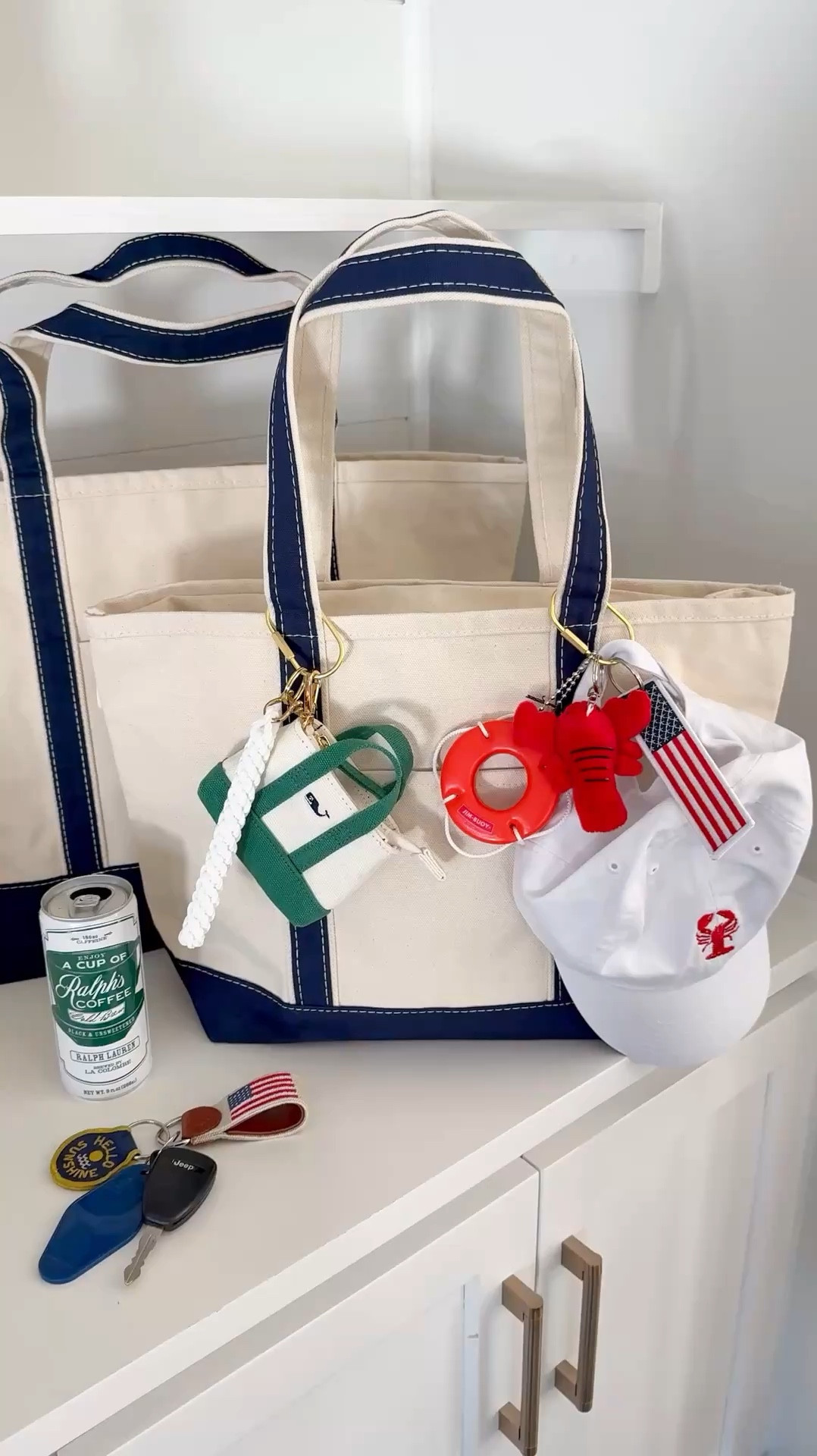 Amazon canvas tote bag, boat and tote, ll bean boat and tote, bag charms, l.l.bean, llbean, nautical, coastal style, nancy meyers

If you love boat and tote bags, you’ll love these Amazon canvas tote bags! SO good!⛵️ two sizes, zipper closure, lots of colors AND you can embroider them!!😍 added all of these cute Amazon bag charms!⚓️🛟🦞 

#LTKMostLoved #LTKFindsUnder50 #LTKWatchNow