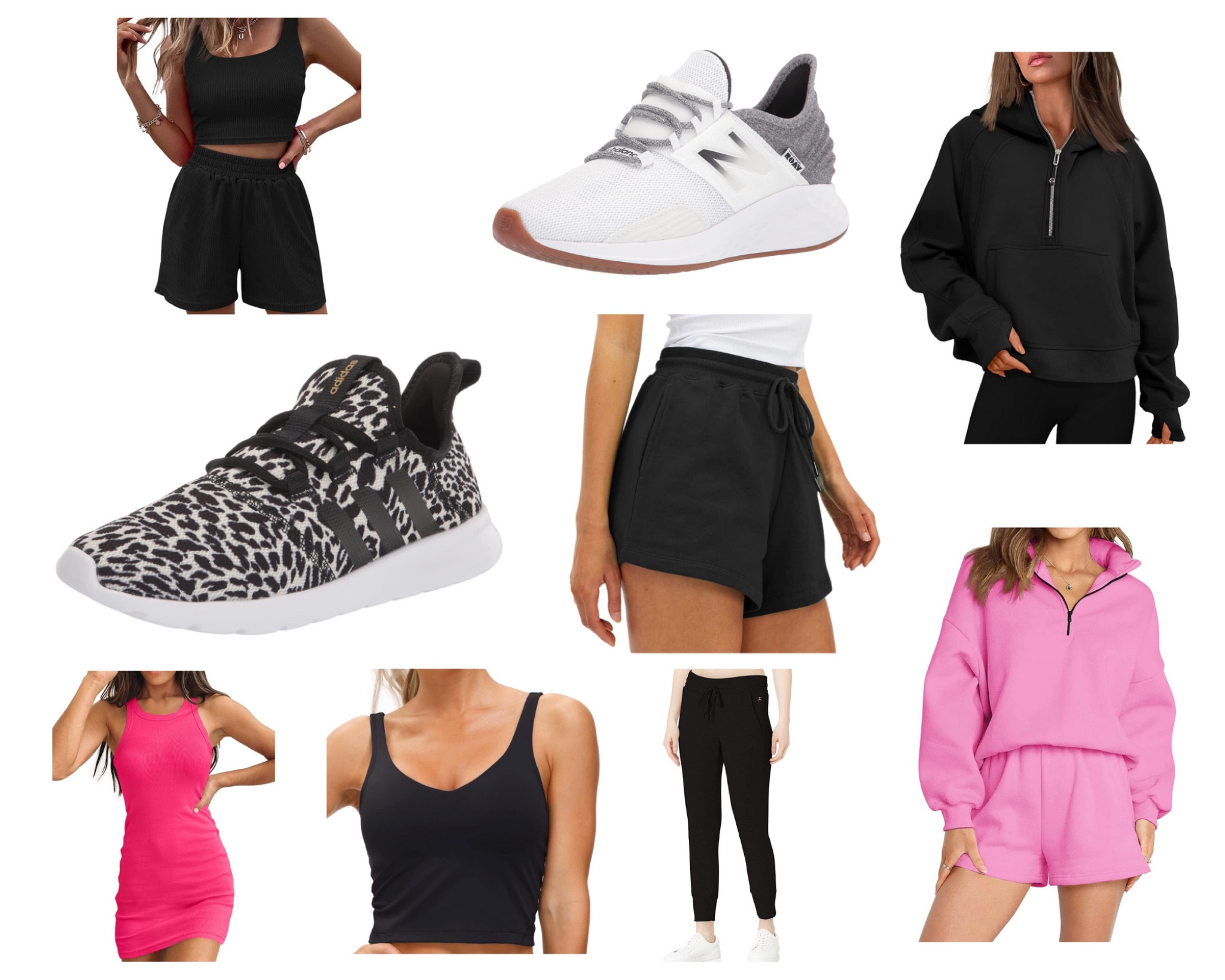 Amazon. Adidas shoes. Women’s adidas shoes. Gym shoes. Two piece sets. Comfy sets. Comfy shorts. Women’s shorts. Cropped hoodie. Tank dress. Pink tank dress. Danskin. Danskin joggers. New Balance shoes. New Balance. Women’s New Balance shoes. Sports bra. Cropped sports bra. Hair clips. Hair accessories. Women’s hair clips. Cropped vest. Women’s cropped vest. Green cropped vest. 

#LTKfit #LTKstyletip #LTKFind