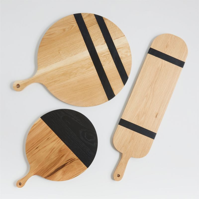 Amara Oak Boards | Crate & Barrel | Crate & Barrel