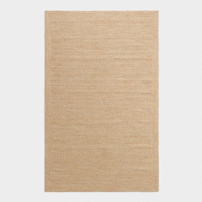 Beige Handwoven Indoor Outdoor Rug | World Market