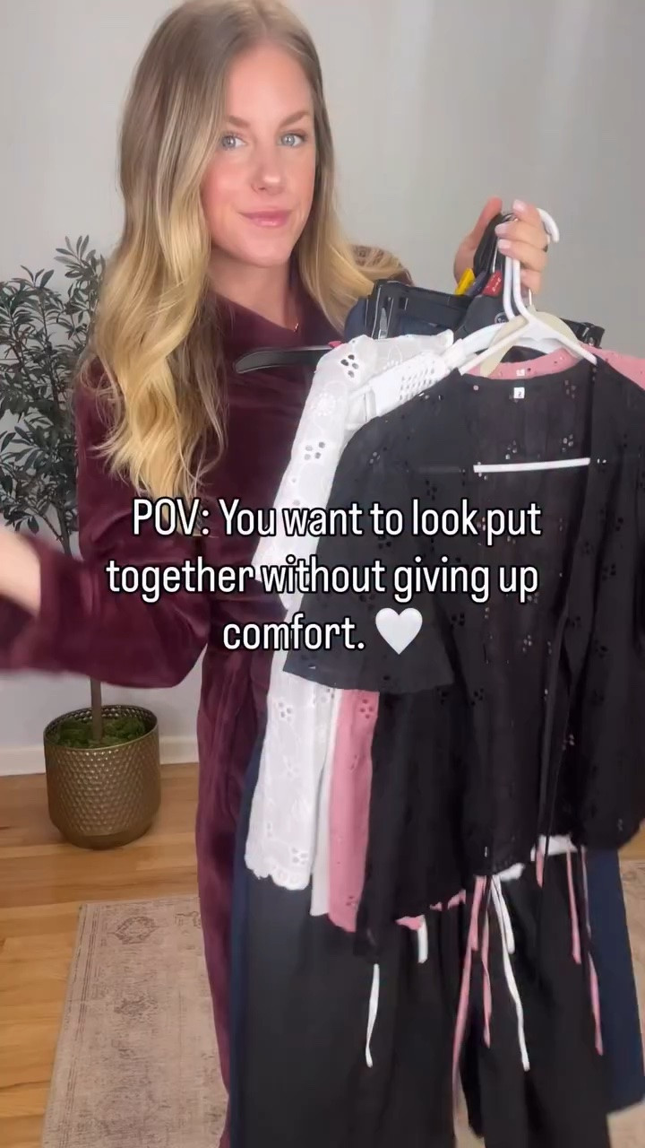 Comfy, casual, and the kind of outfits you’ll actually wear on repeat. 🤍 Just comment SHOP@and I’ll send you the links! 

These Amazon finds are perfect for busy mom life, running errands, cheering from the sidelines, grabbing coffee, or just feeling put together without sacrificing comfort.

The pants are lightweight and perfect for summer, great basic tanks and a gorgeous eyelet top you can throw on to dress a casual outfit up a little! 

✨ Which look is your favorite? Let me know in the comments!

Save this Reel for your next Amazon shopping spree and follow @simpleandsweetblog for more affordable fashion finds and everyday outfit inspiration.

#amazonfashion #amazonfinds #amazonstyle #amazonoutfits #comfycasual casual style.  mom-style.  mom fashion.  sports mom.  everyday-style.  affordable-fashion.  amazon must haves.  summer-style.  casual-outfit.  ootd fashion-finds.
