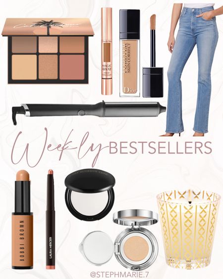 weekly best sellers / weekly popular items / popular products/ boot cut jeans / bobbi brown makeup/ pat mcgrath powder / holiday candle / heating wand / dior concealer / charlotte tilbury 

#LTKbeauty #LTKHoliday #LTKSeasonal