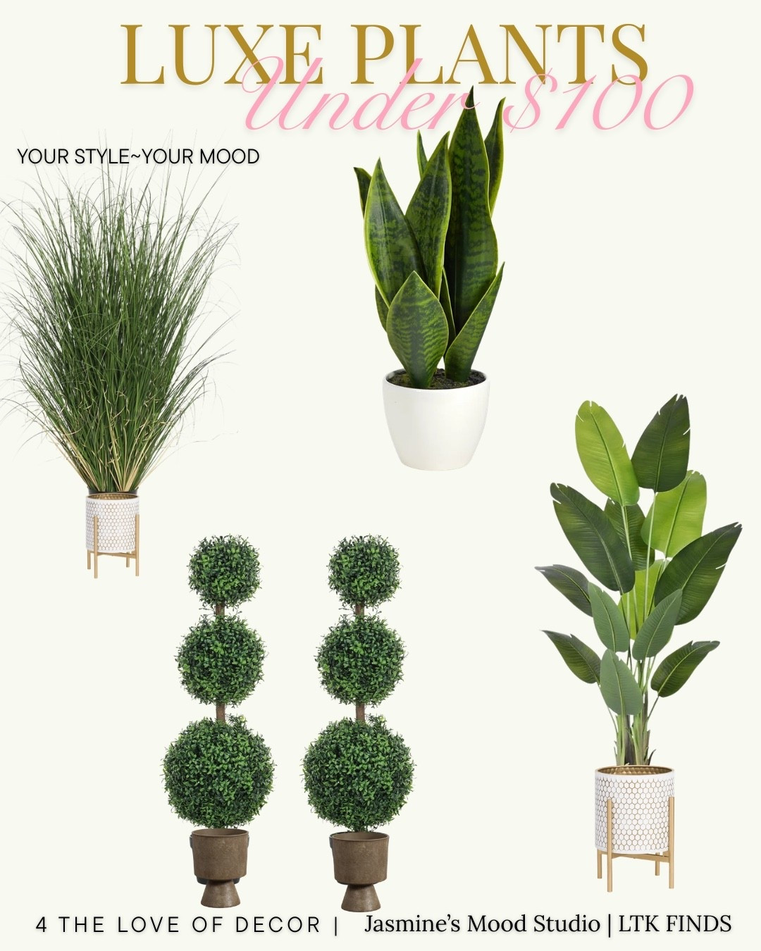 Every one loves greenery, why not get them for under $100🌳🪴🌱

#LTKHome #LTKselfcare #LTKSeasonal
